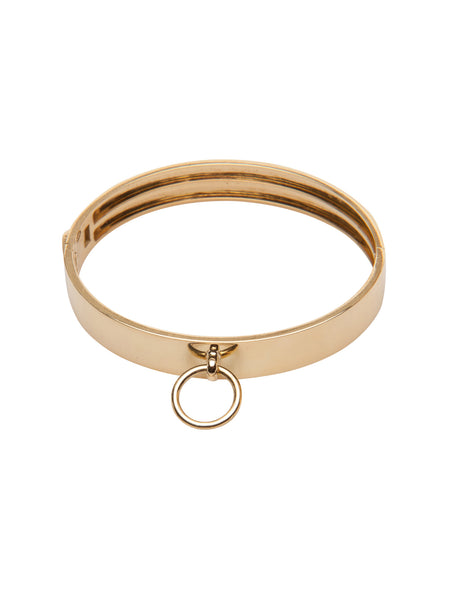 Solid Bangle with Single Link