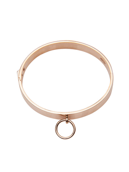 Solid Bangle with Single Link