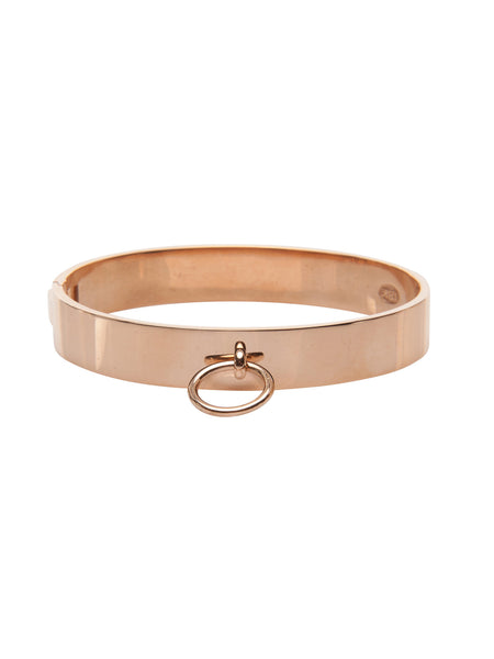 Solid Bangle with Single Link