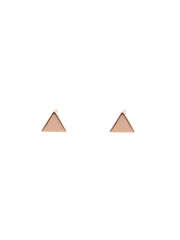 Gold Triangle Studs