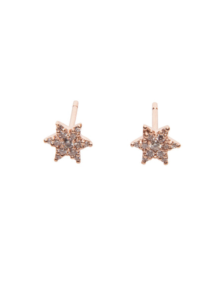 Star Diamond Earrings