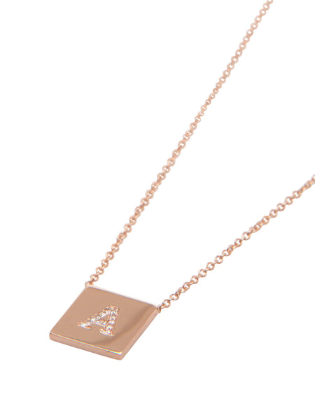 Personalized Square Necklace