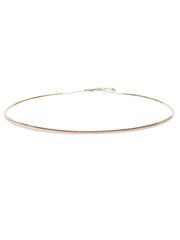 Gold Choker with Diamonds