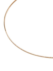 Gold Choker with Diamonds