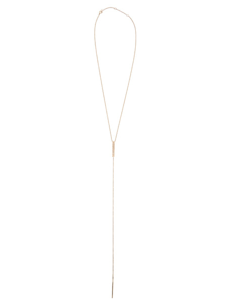 Diamond Bar Lariat (Yellow Gold)