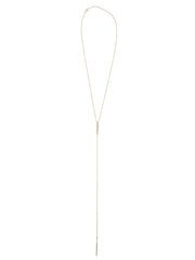 Diamond Bar Lariat (Yellow Gold)